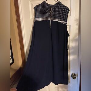 Navy tennis dress